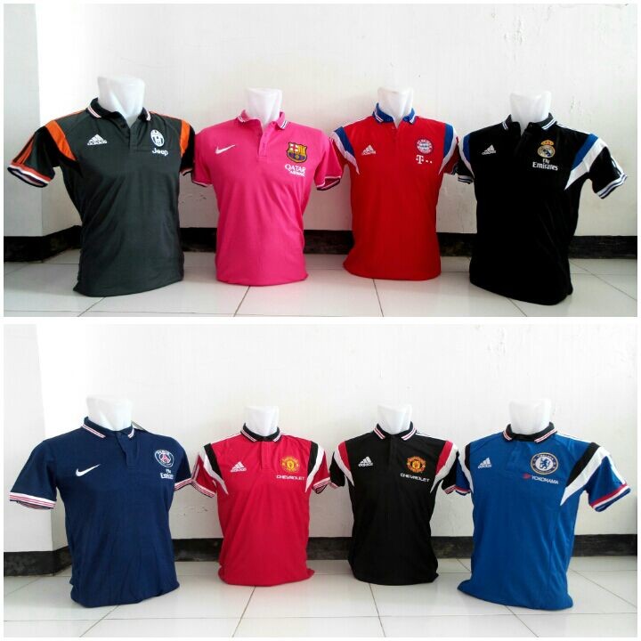 jual baju bola polo manchester united warna hitam adidas jual baju bola polo manchester united warna hitam adidas