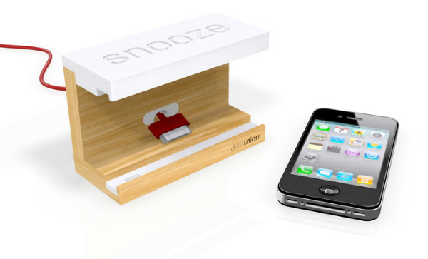Snooze - The iPhone Alarm Dock | Spicytec