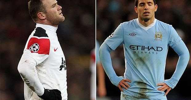 Wayne Rooney vs Sergio Aguero "Derby Manchester" 2012 | Wallpapers