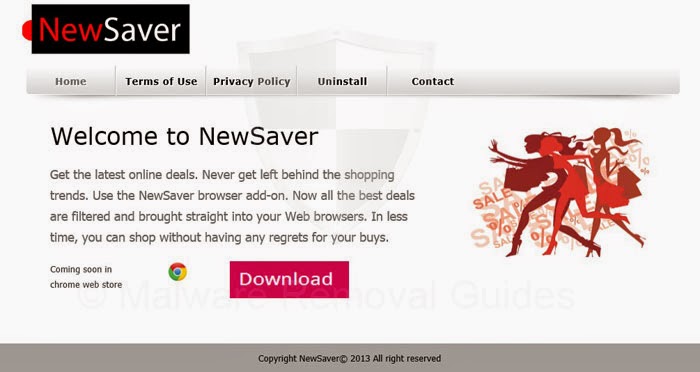 Get Rid of NewSaver Ads