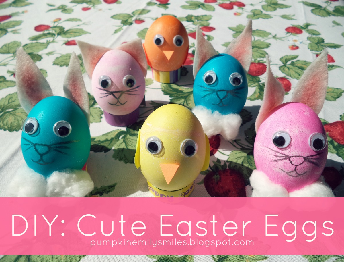 DIY: Cute Easter Eggs