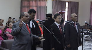 St Dr Bonarsius Saragih Dilantik Jadi Pembantu Ketua I Sekolah Tinggi Hukum Bandung