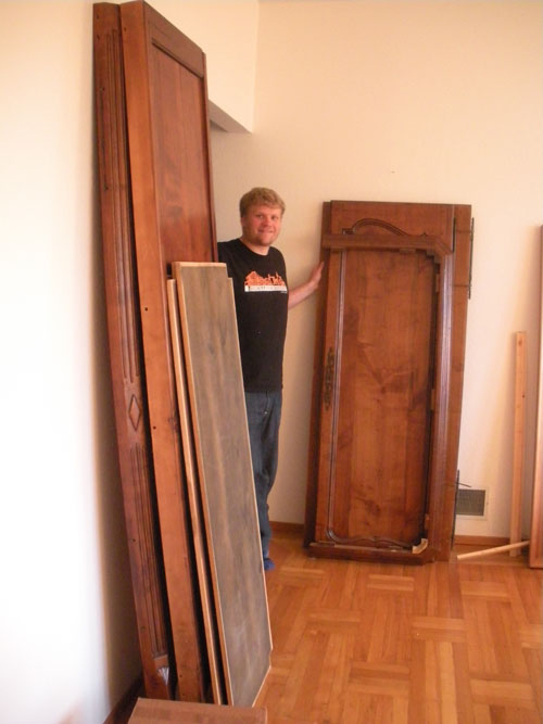 Project Nest Disassembling the Armoire