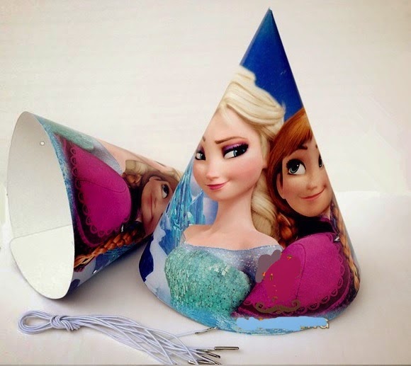 frozen birthday hats