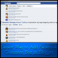 The Easiest Way to Add Facebook Comment Box in Blogger The Easiest Way to Add Facebook Comment Box in Blogger