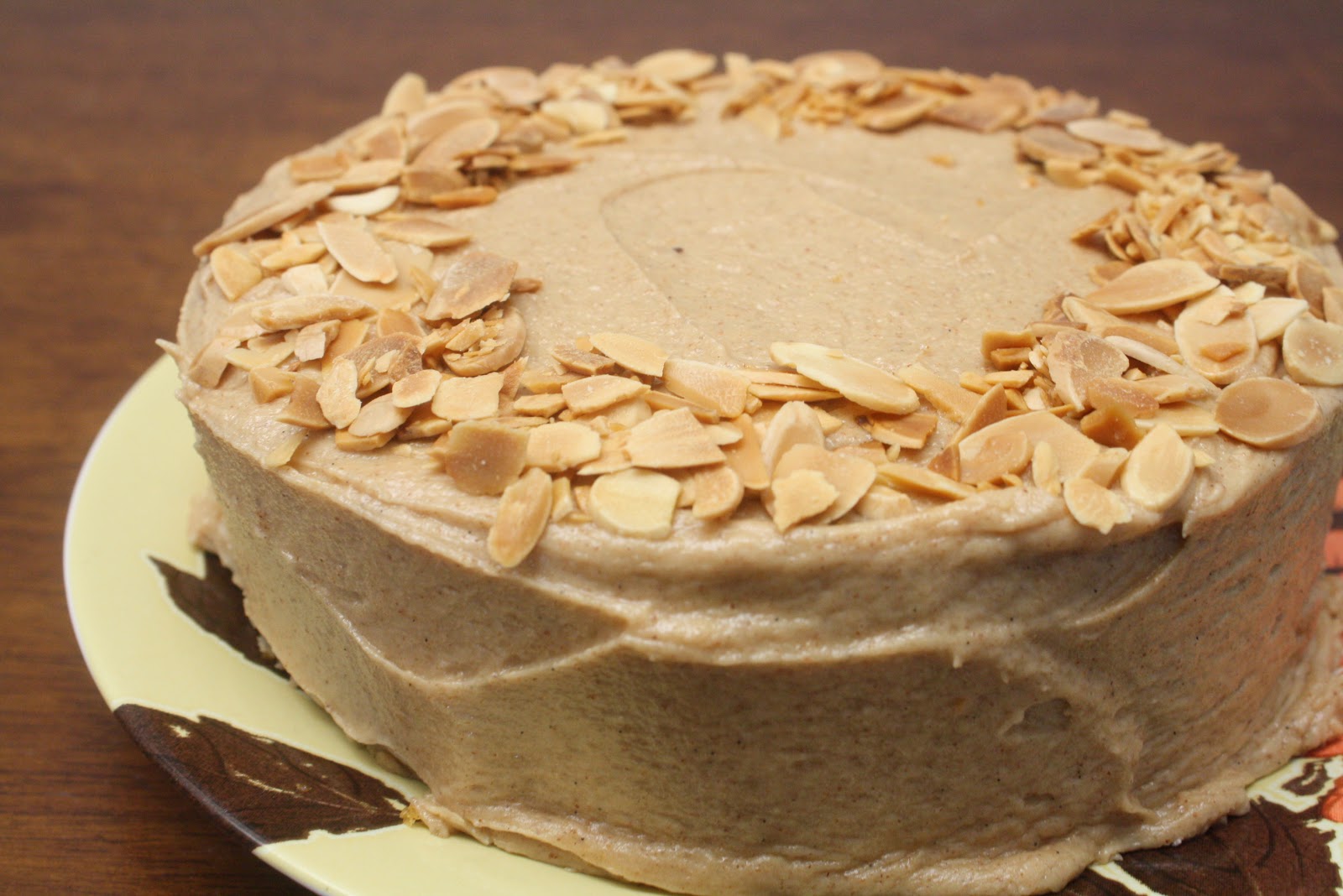 Effort to Deliciousness Baked Sunday Mornings Pumpkin Almond Cake