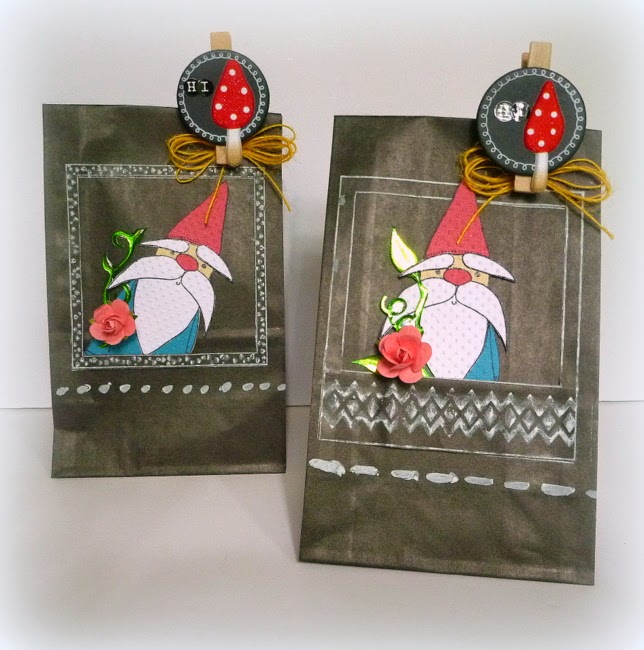 Gnome Gift Bags Susan K. Weckesser Spot The Gnomey Contest