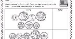 Homeschool Parent: Free Counting Coin Worksheets