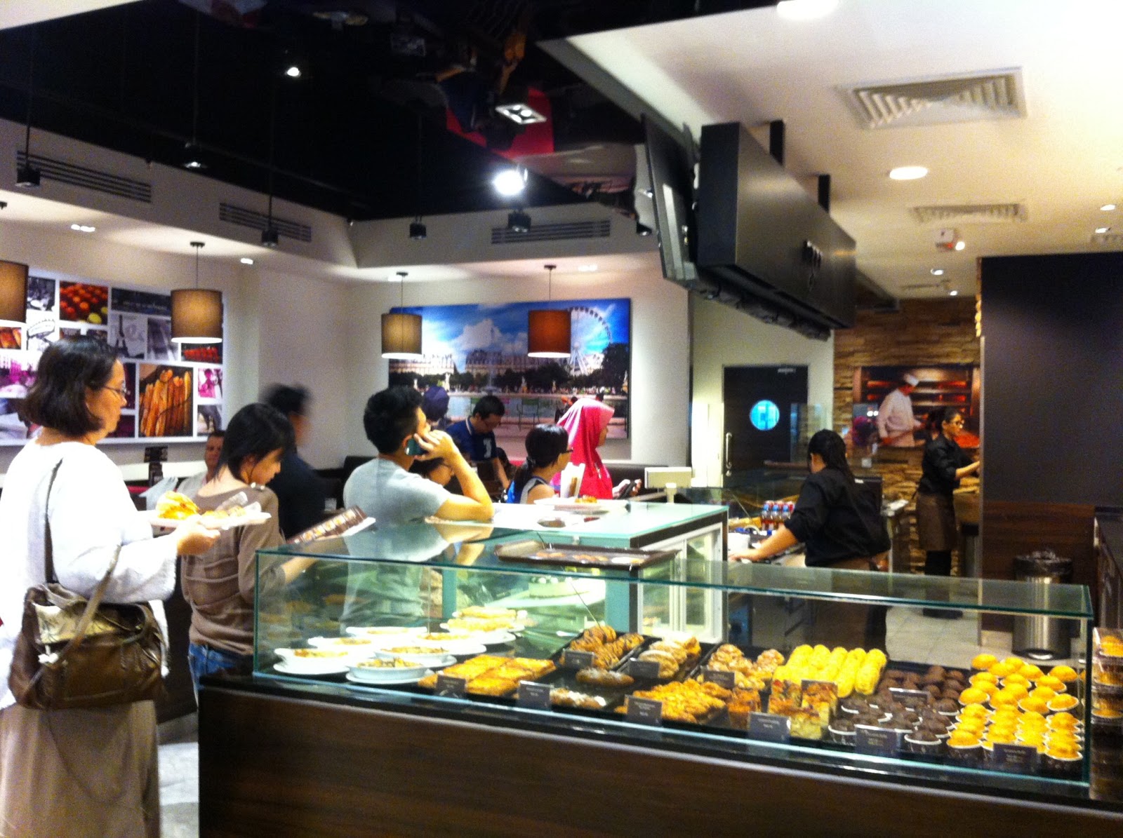 Our Journey Penang Queensbay Mall DeliFrance Restaurants