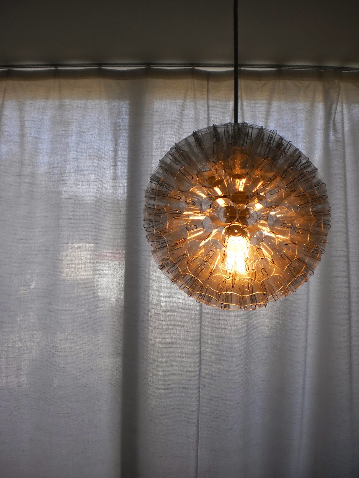 Kjempe kreativ: lampe af shotsglas