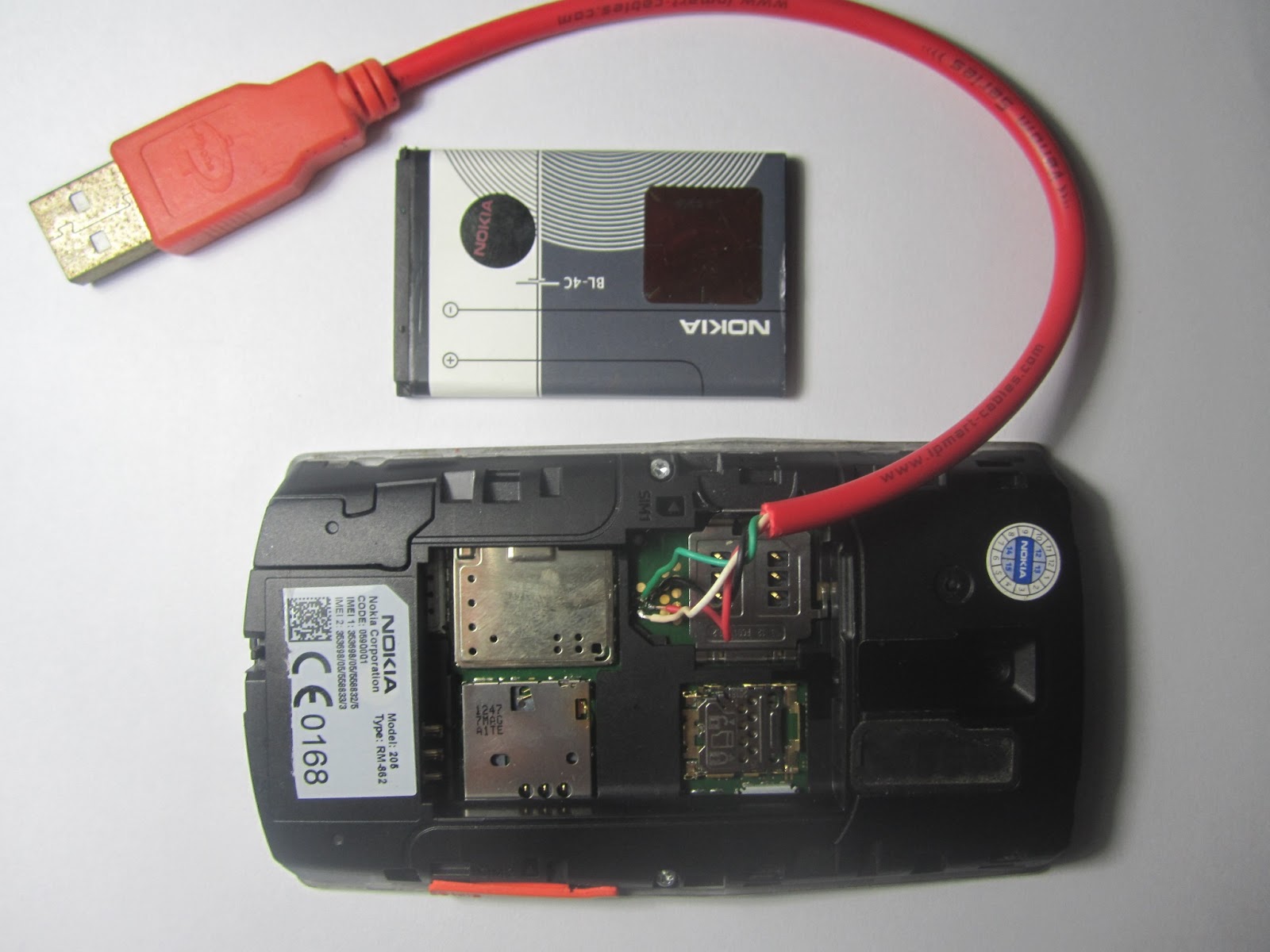 Koleksi Service Handphone Flasing nokia asha 205 menggunakan USB via ATF