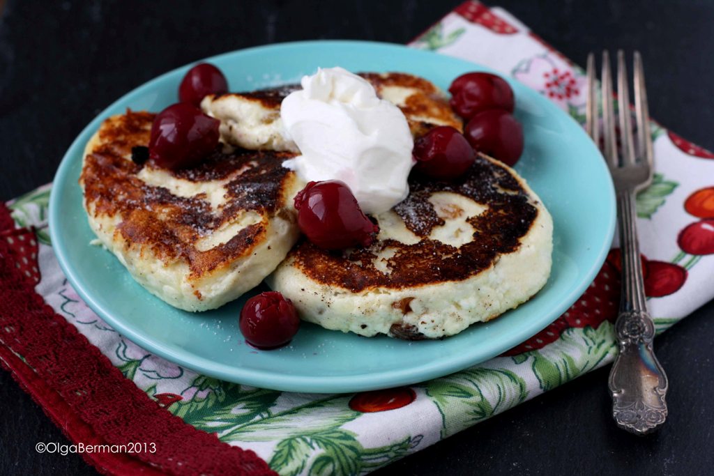Mango & Tomato Tvorog & Sirniki (Russian Cottage Cheese) Russian