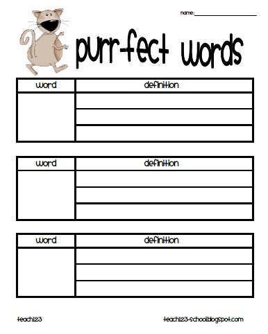 Sample worksheets | vocabulary worksheet factory