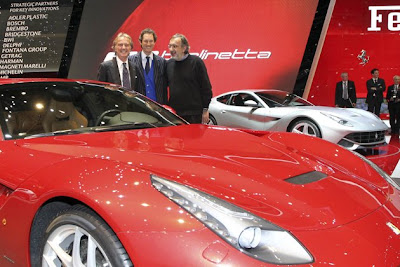 2012 new Ferrari F12 Berlinetta Geneva Auto Show