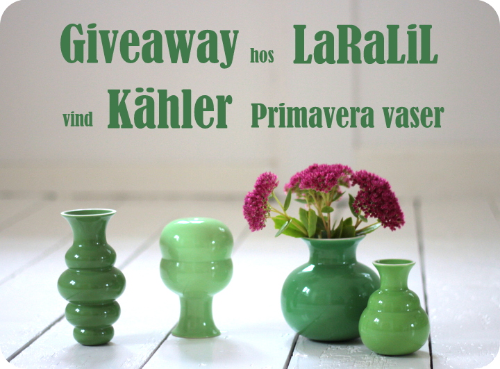 Laralil Vind Kahlers Smukke Primavera Vaser Hos Laralil