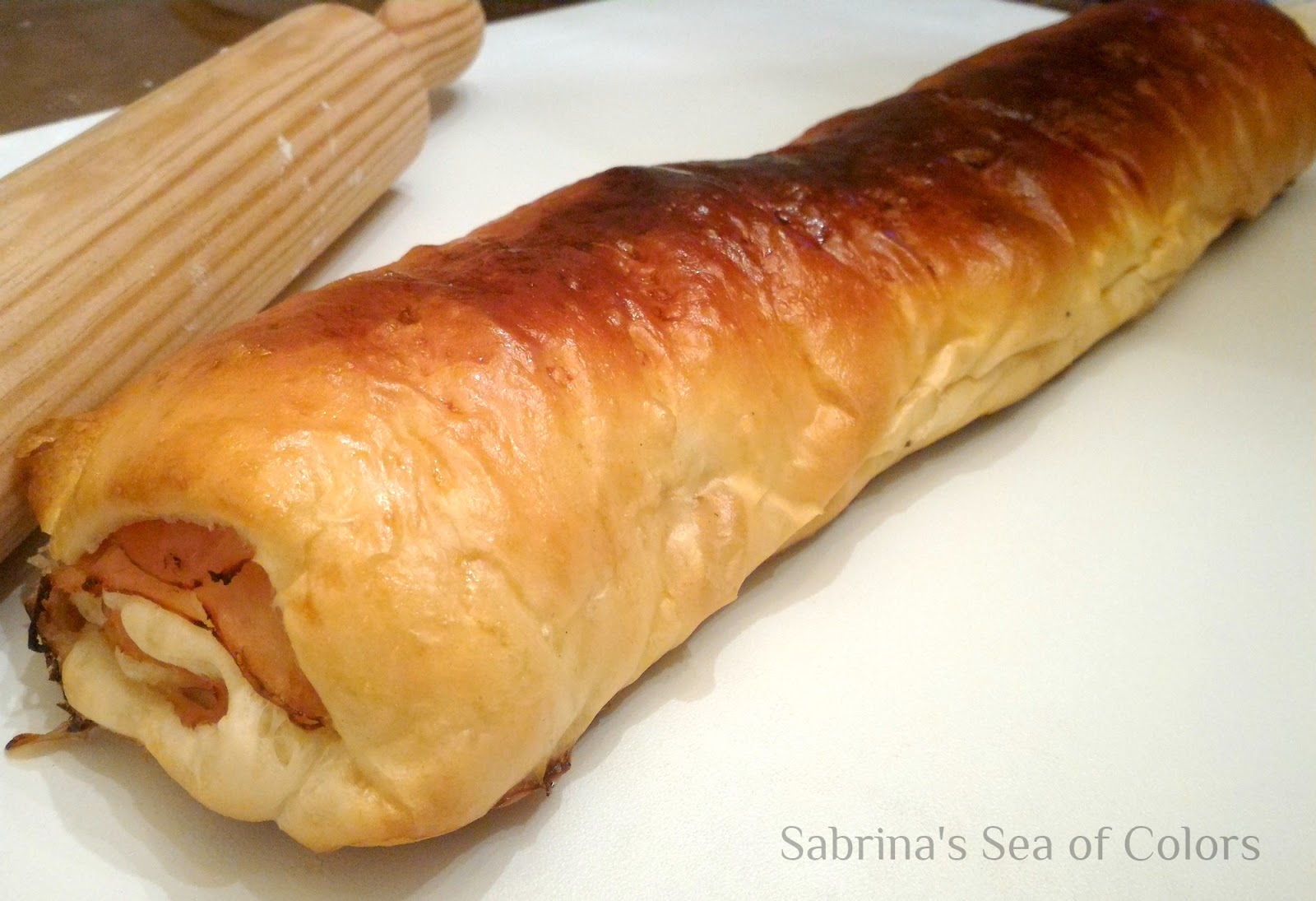 Cómo hacer pan de jamón paso a paso Sabrina´s Sea of Colors