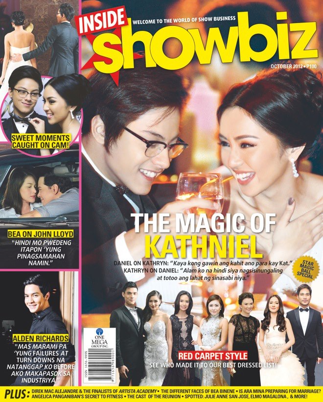 Kathryn Bernardo and Daniel Padilla (KathNiel) Cover Inside Showbiz