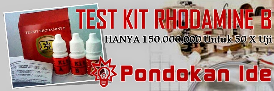 test kit rhodamine b