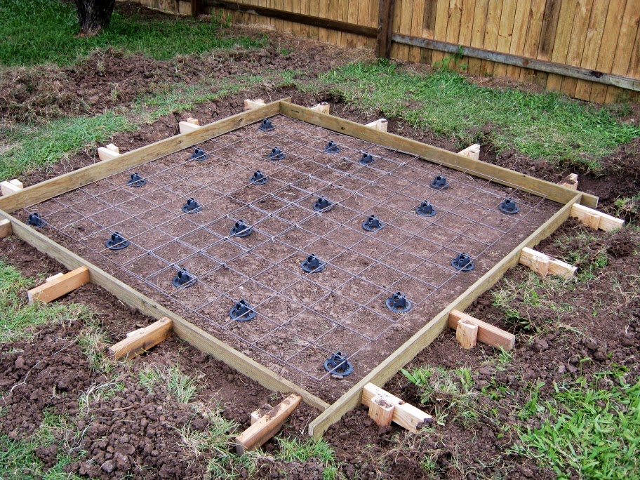 Grant Trebbin Securing Reinforcing Mesh When Concreting