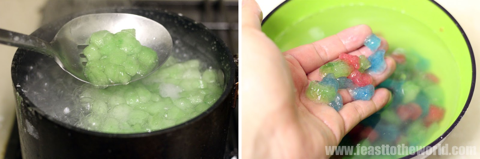 FEAST to the world Bubor Cha Cha (Nyonya Yam, Sweet Potato and Sago