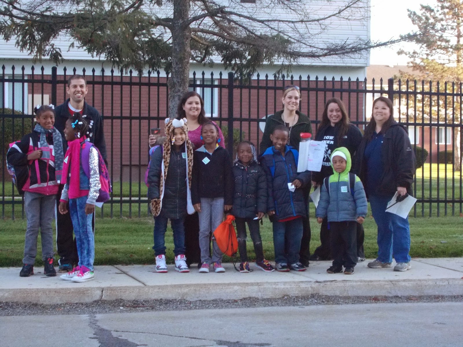 Talking Taylor Schools MYERS ELEMENTARY SCHOOL Just walkin' along and