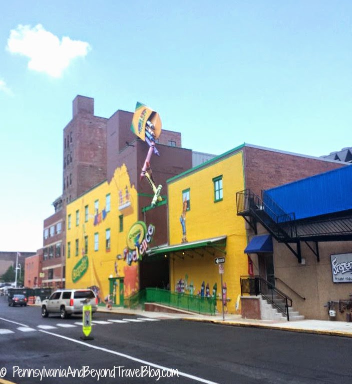 Pennsylvania & Beyond Travel Blog Visiting the Crayola Experience in