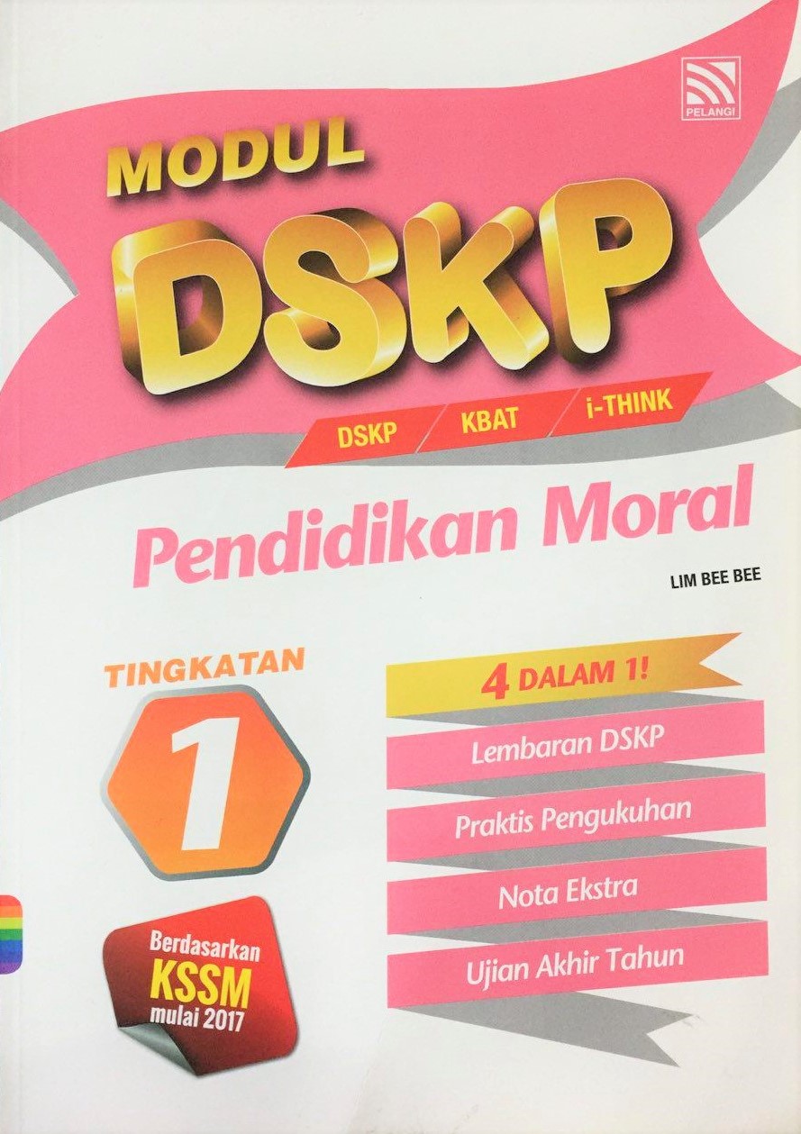 Modul DSKP Pendidikan Moral Tingkatan 1 KSSM Kegunaan 2017 oleh Cikgu Bibi Lim