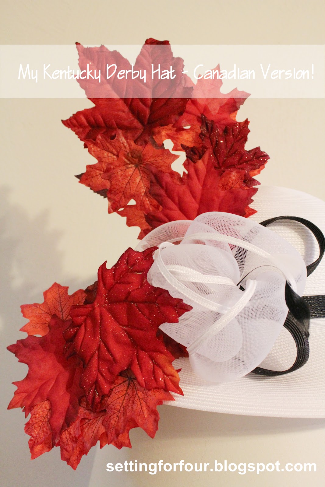 My Derby Hat Won First Place Prize! Setting for Four