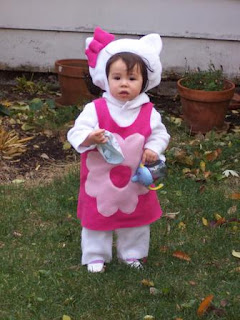 Hello Kitty cute children's Halloween costume