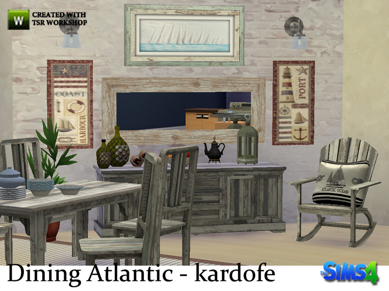 Sims 4 CC's - The Best: Dining Room by Kardofe