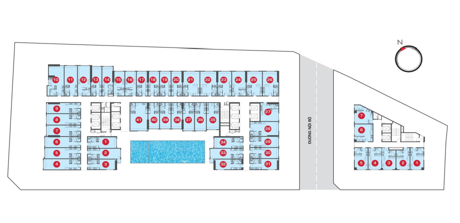 Căn hộ cao cấp Tresor còn 2 căn 2PN giá ưu đãi 1.9 tỷ,kết thúc đợt mở bán cho dự án The Tresor - Q.4 - 8