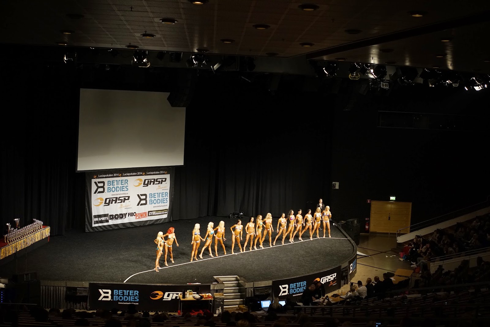 Richard Bjerkoe - Robust Dad - Fitnessfestivalen 2014 - Bikini Fitness 2