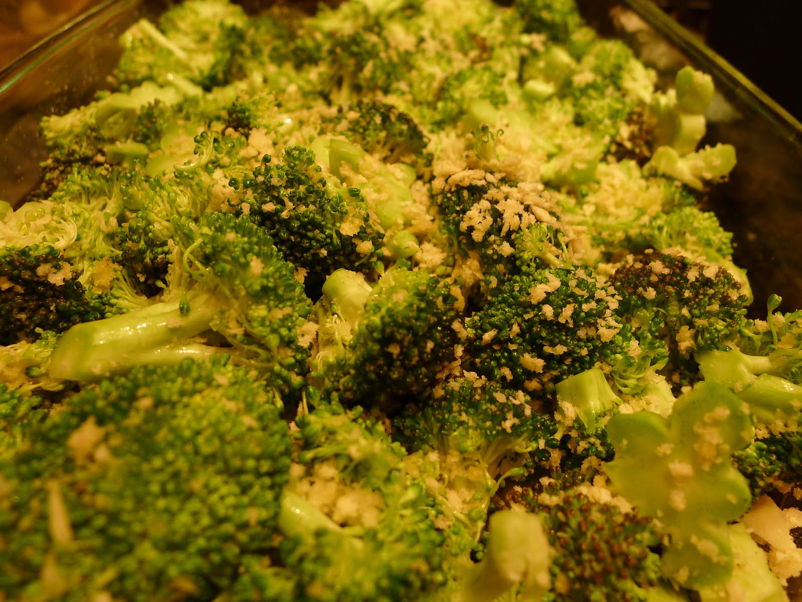 newFOOD tuesdayz Panko Roasted Broccoli