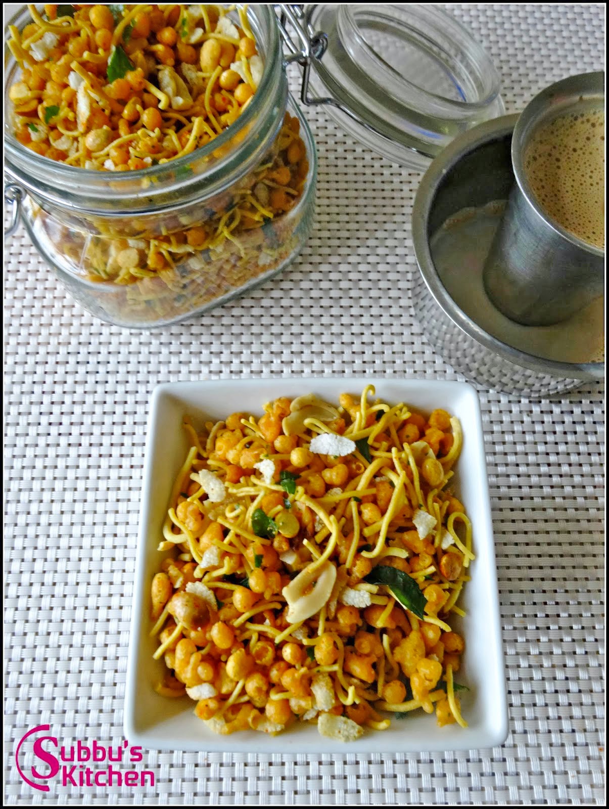 Mixture Recipe / Diwali Mixture Recipe . This crispy snack is perfect for the evening snack and very special for Diwali.