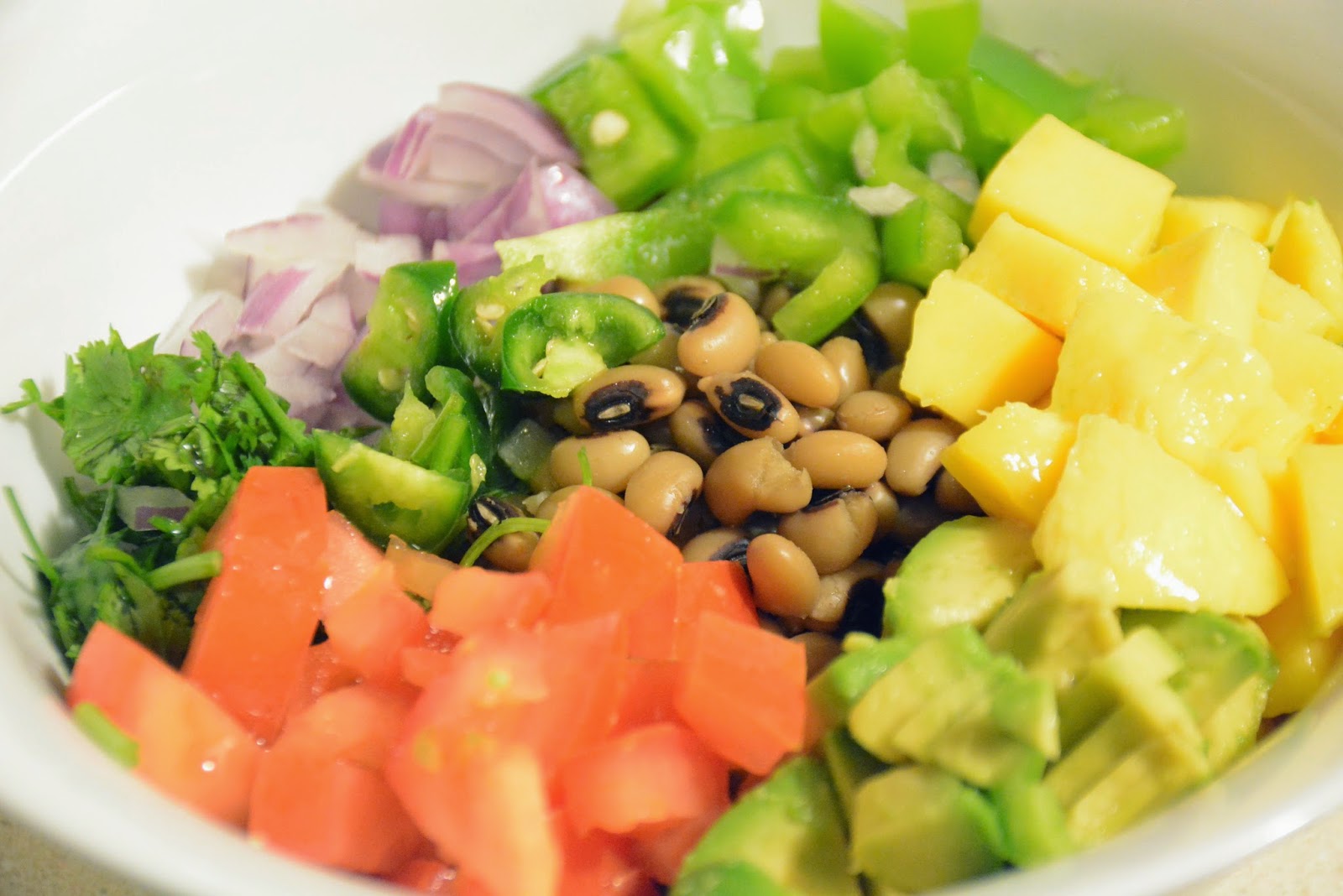Nepali Tummy!! Black Eyes Peas and Quinoa Salad Recipe!!
