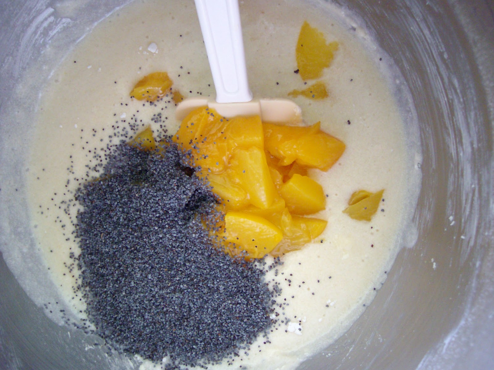 The Foodie RD Peach Poppy Seed Muffins