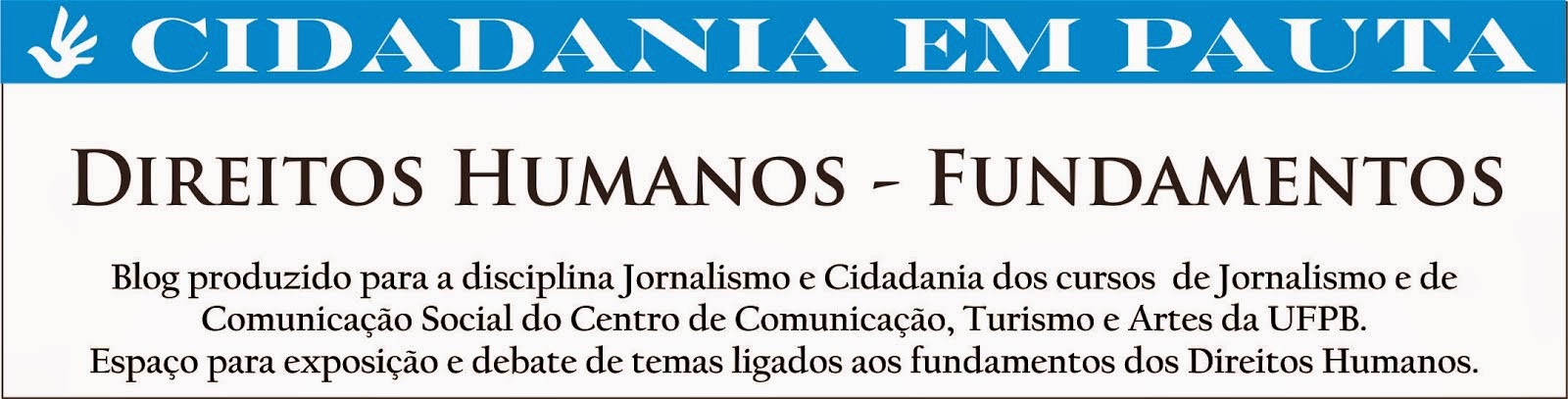 Cidadania: Direitos Humanos - Fundamentos