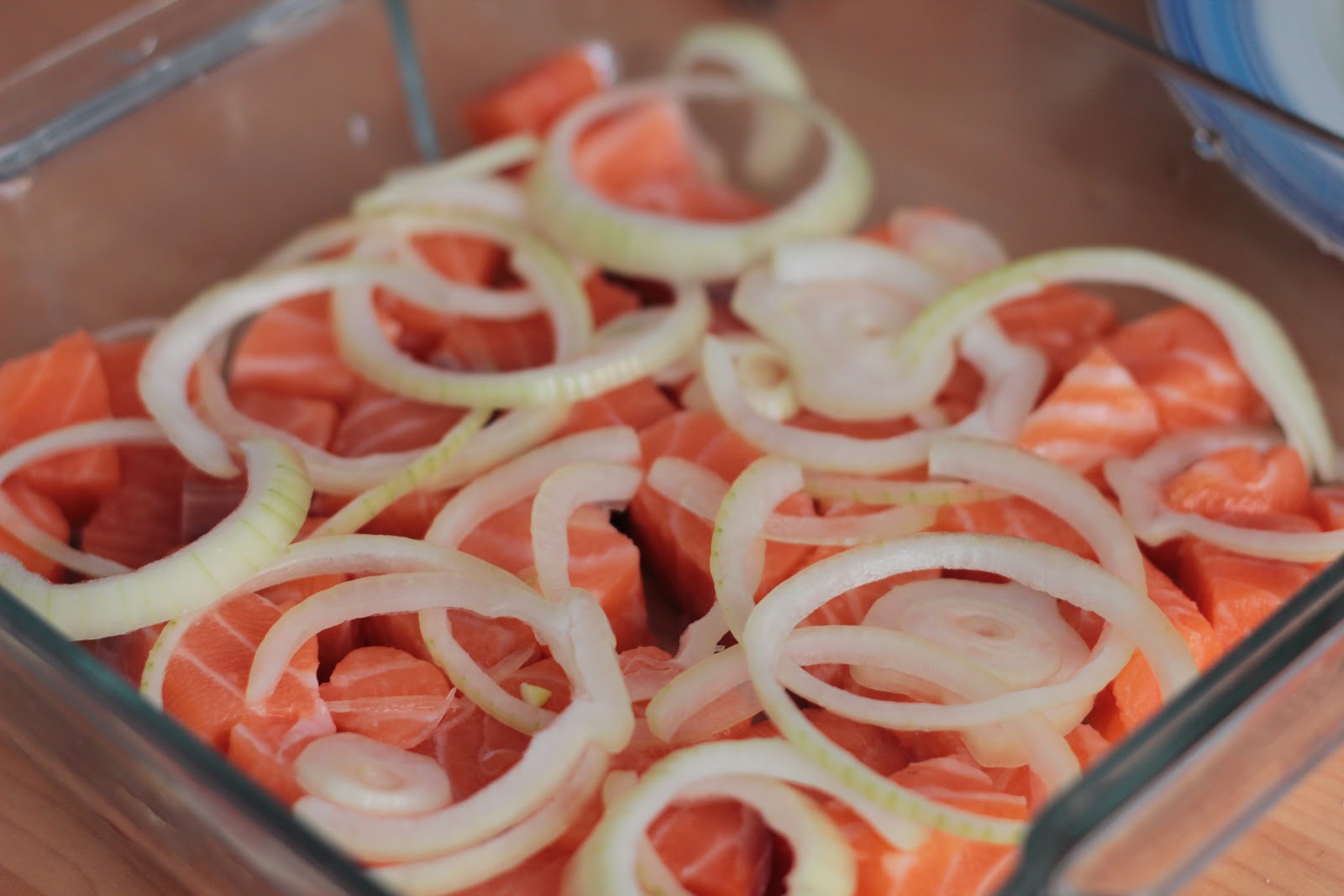 Pickled Salmon and then I cooked...