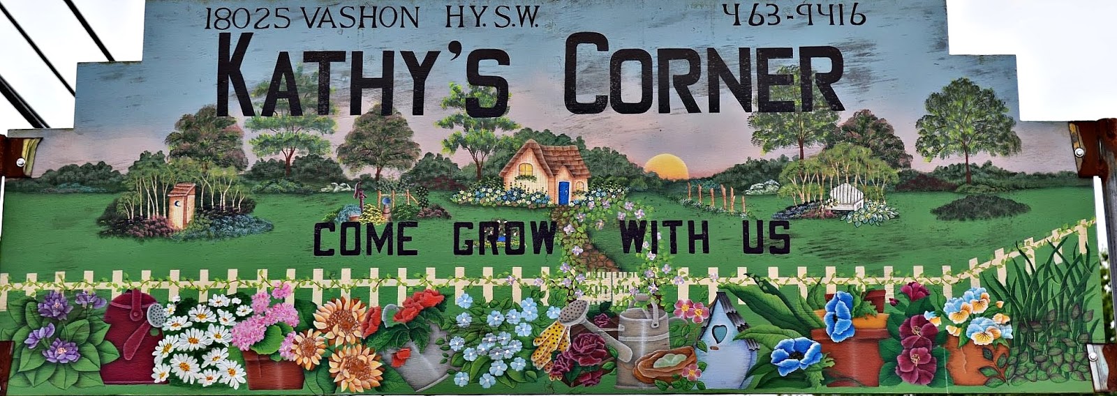 The Outlaw Gardener Vashon Island Part 3; Visiting Kathy's Corner Nursery