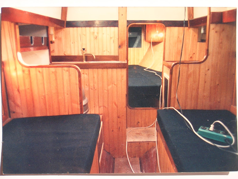 Build complete interior on cruising cutter