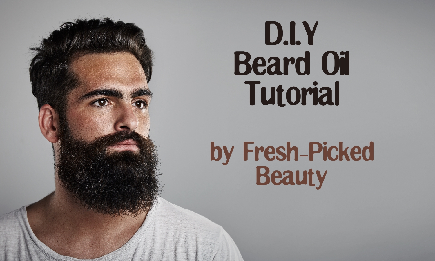 D.I.Y Beard Oil Tutorial