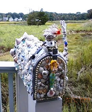 Mermaid Mailbox