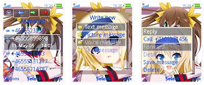 Infinite Stratos SonyEricsson手機主題for Elm/Hazel/Yari/W20﹝240x320﹞