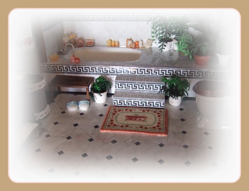 Mi pequeño hogar: Alfombra del baño