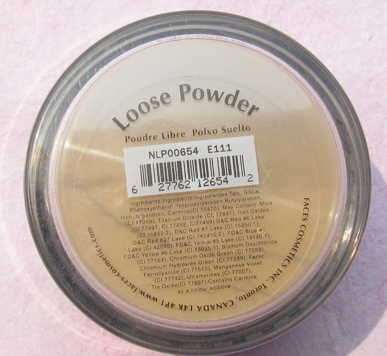 Indian Beauty Central Faces Canada Loose powder review