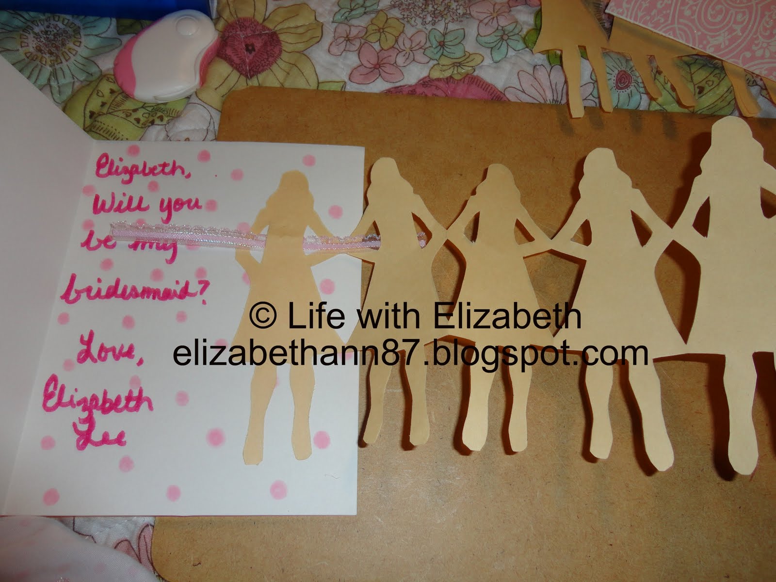 Diy Bridesmaid Invitations