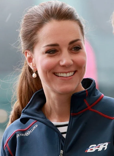 Kete Middleton Royal Patron of the 1851 trust attend the America's Cup World Series