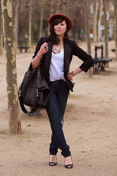 fantastic outfit blazer negro formal
11