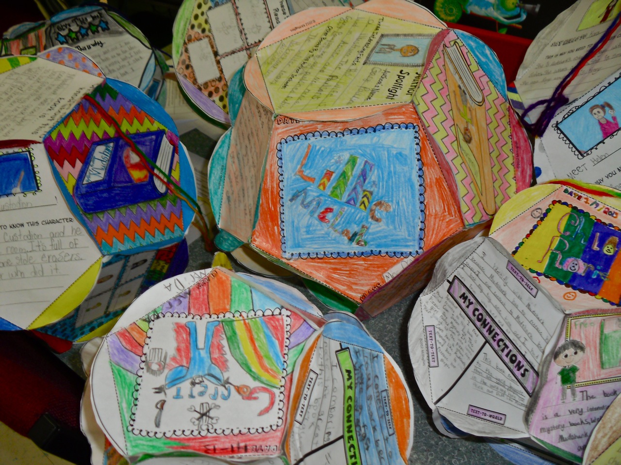 Teaching By The Sea The Most Amazing Dodecahedron Book Report Project Ever