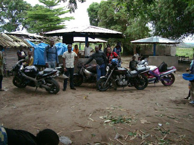 le debut de bikers Kinshasa